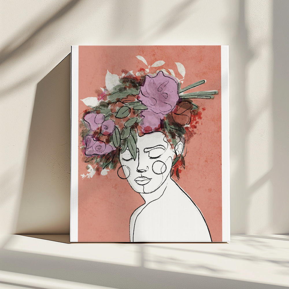 Florale Träumerei | Leinwand