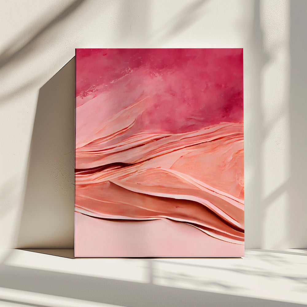 Crimson Dunes | Leinwand