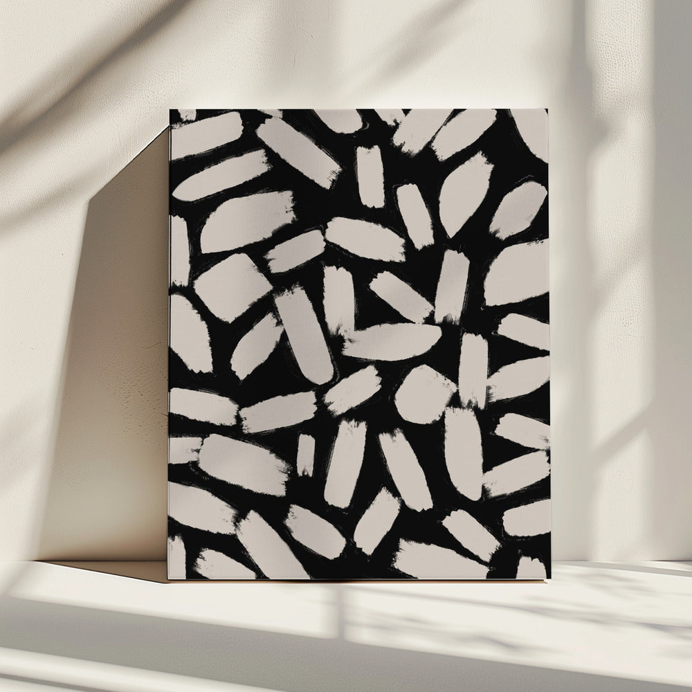 Brushstroke Chaos | Canvas