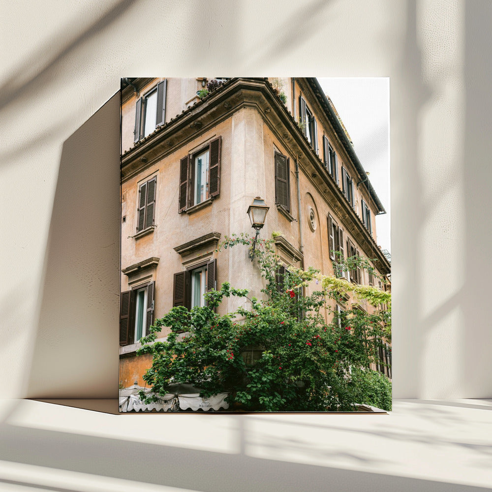 Botanisches Trastevere Rom || | Leinwand