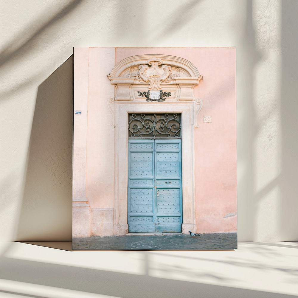 Pastell Trastevere – Rom, Italien, Reisefotografie | Leinwand