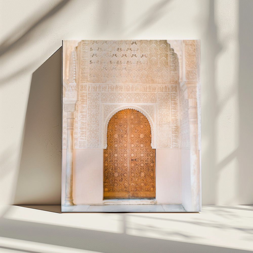 Alhambra-Tür | Leinwand