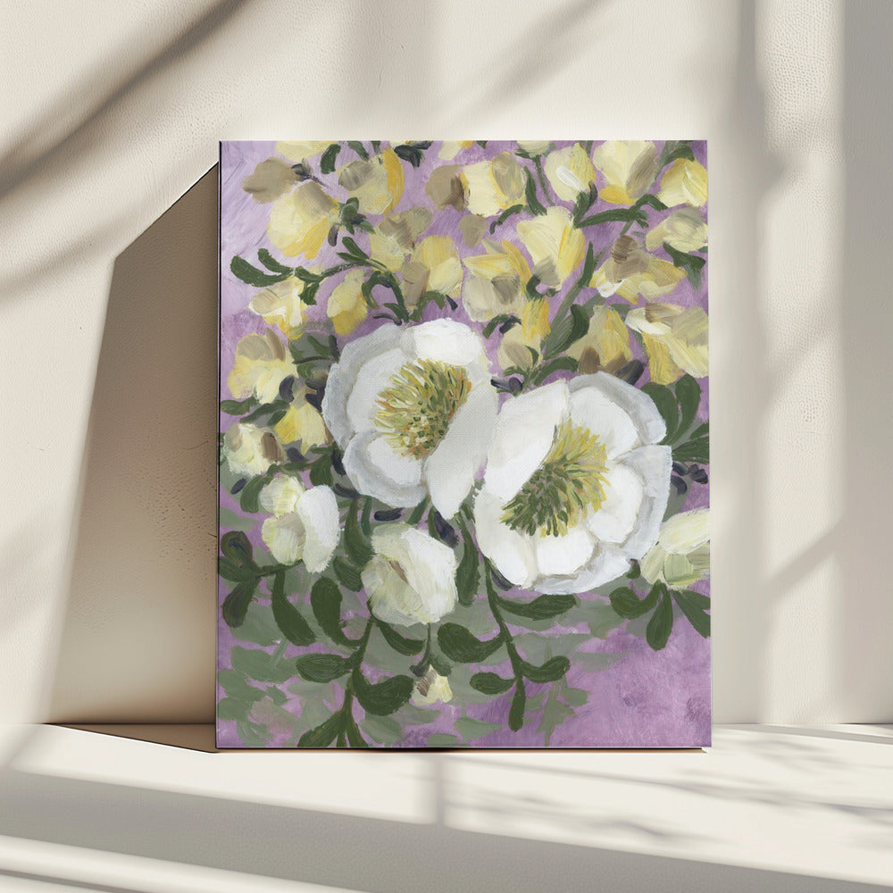 Raelynna malerische Blumen | Leinwand