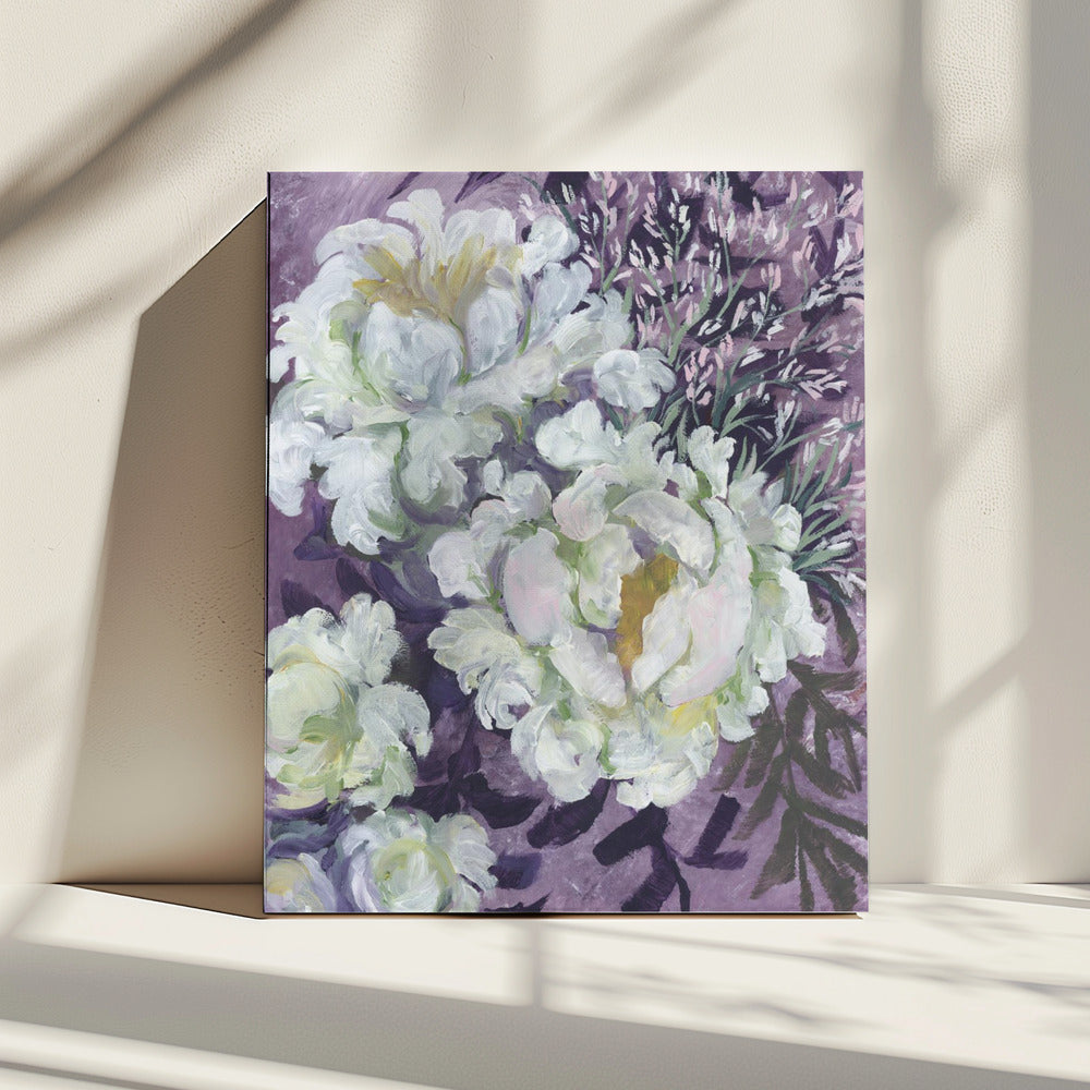 Eliany malerischer Blumenstrauß | Leinwand