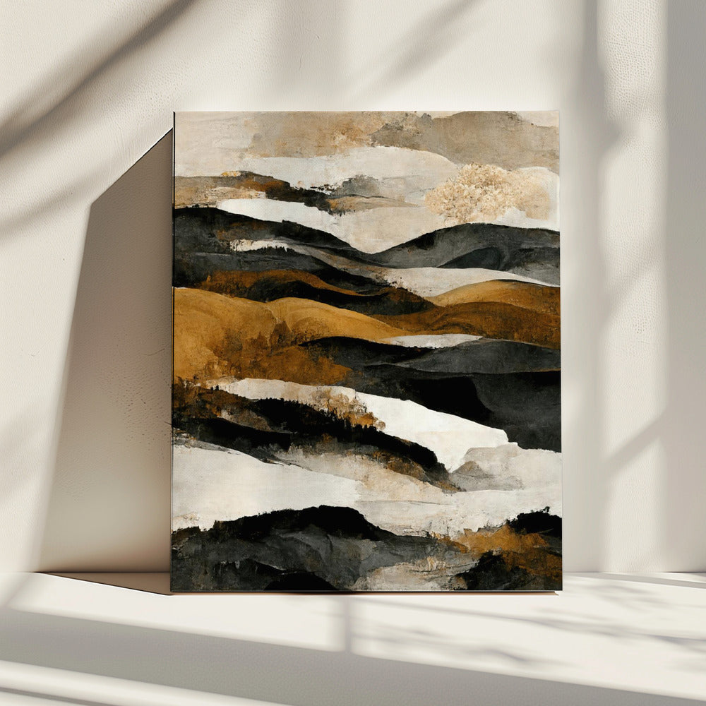 Goldene Horizonte | Leinwand
