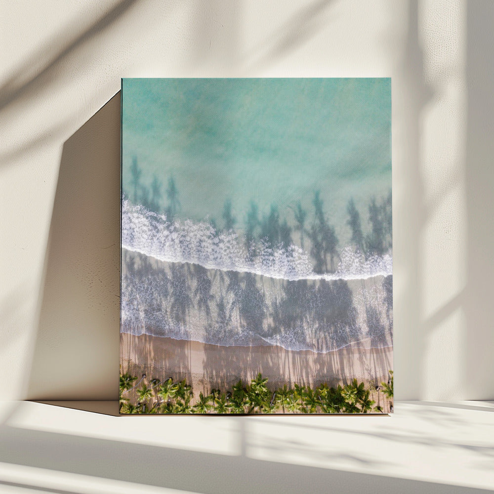 Zum Strand | Leinwand