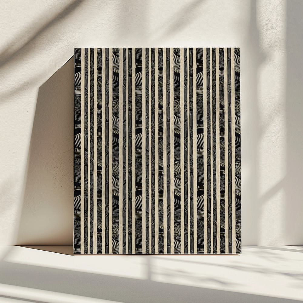 Stripes of Serenity | Canvas