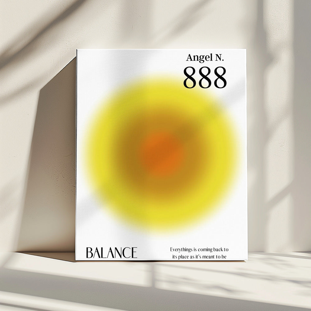 Engel Nummer 888 | Leinwand