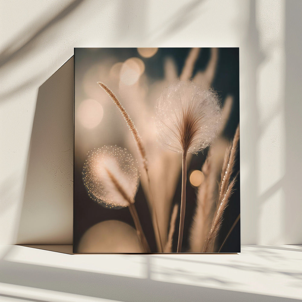 Flüsternde Pusteblumen | Leinwand