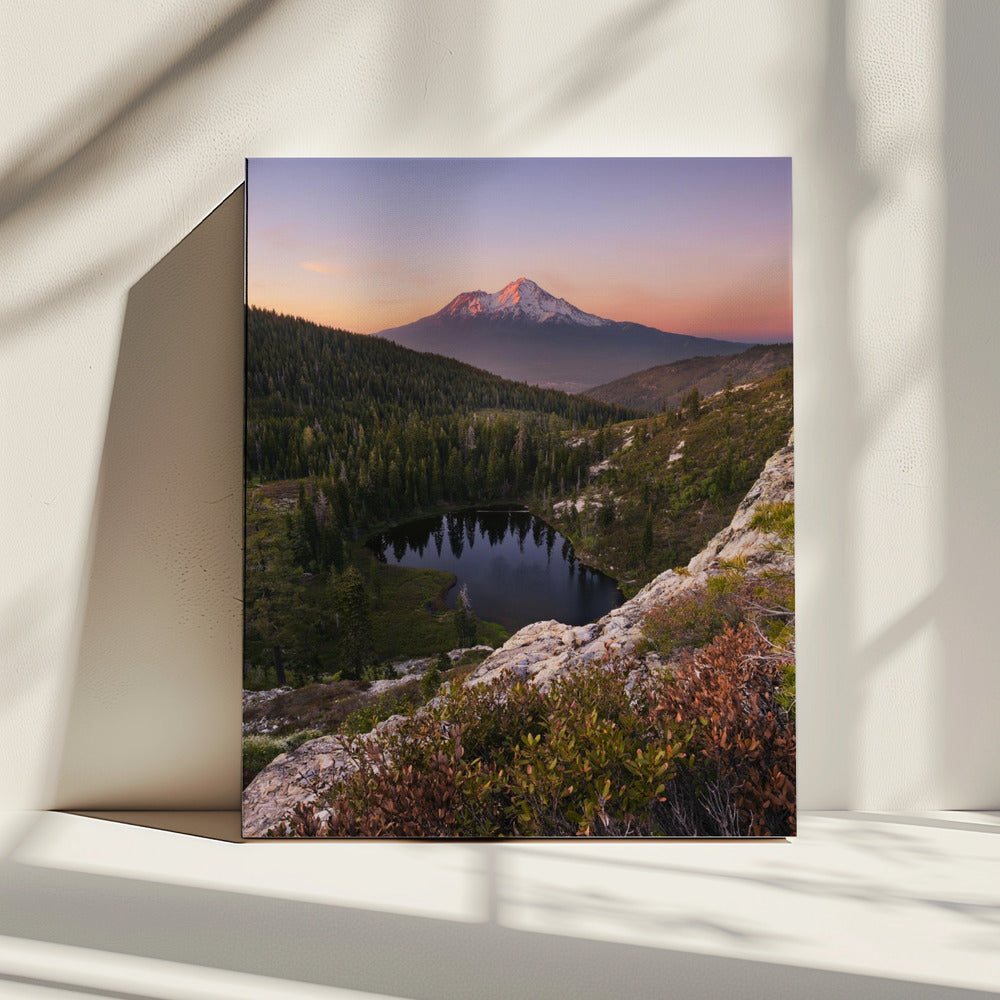 Heart Lake vertikal | Leinwand