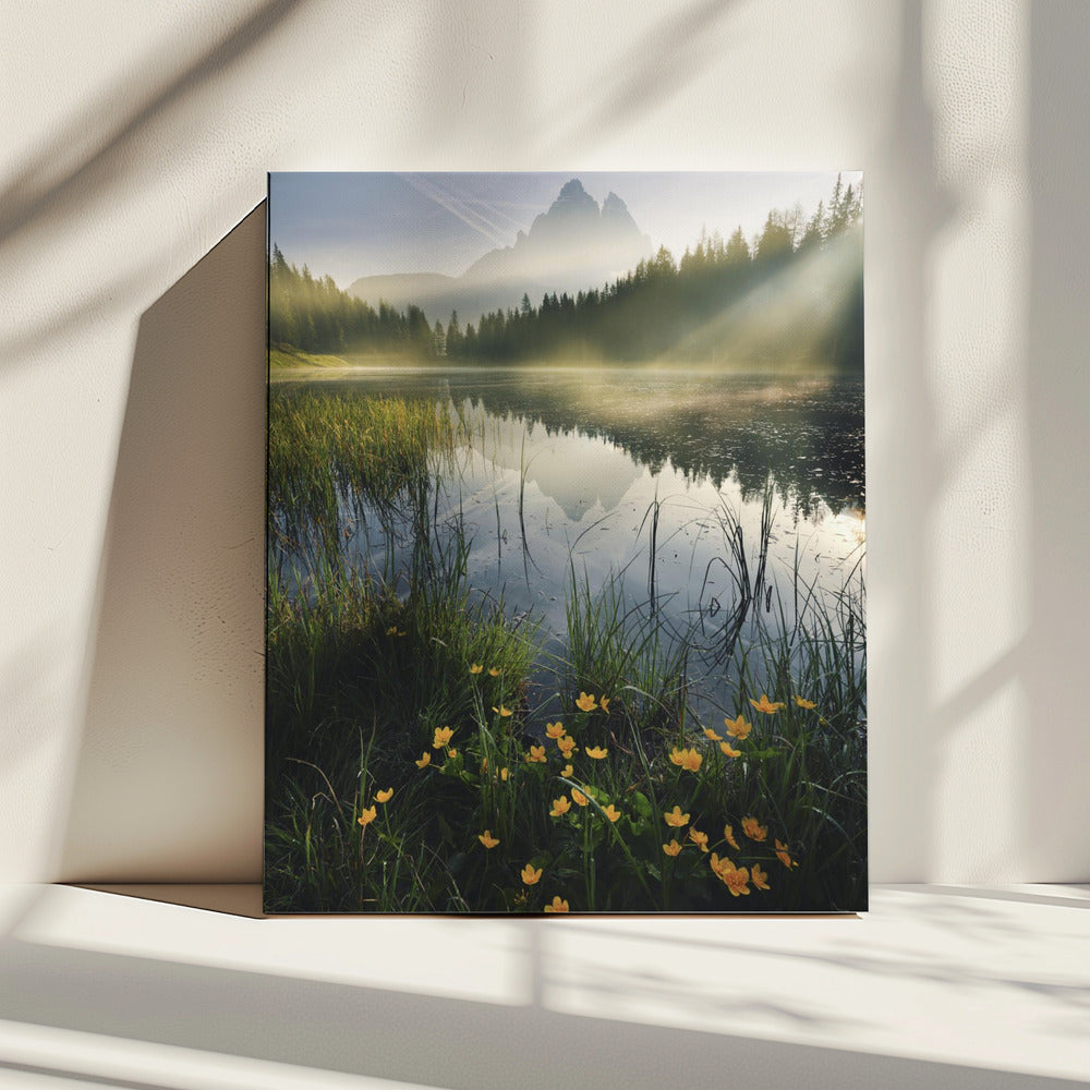 Bergparadies | Leinwand