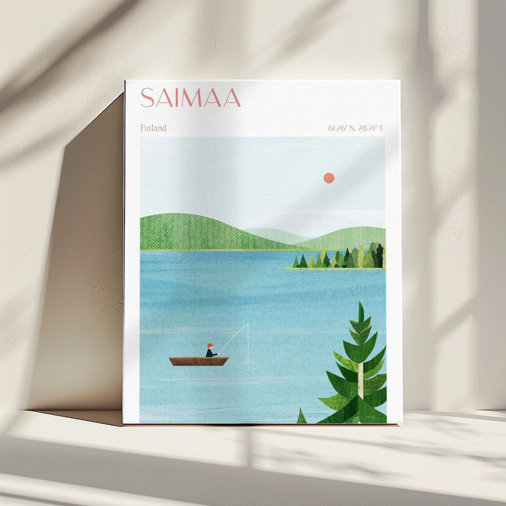 Saimaa-See, Finnland | Leinwand
