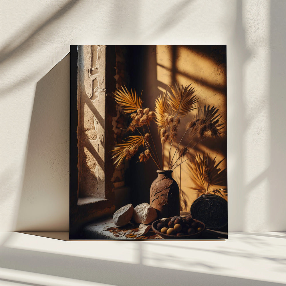 Goldene Stille | Leinwand