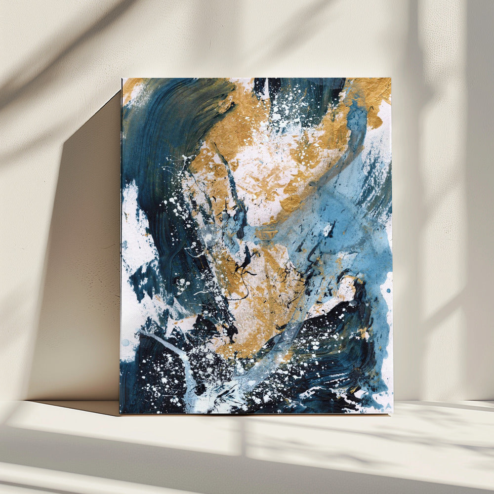 Goldenes Meer | Leinwand