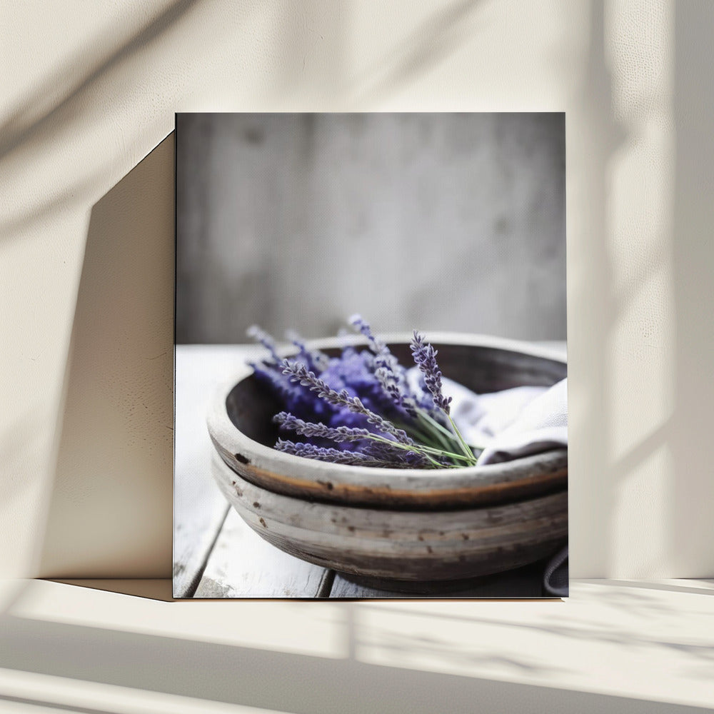 Lavendel Gelassenheit | Leinwand