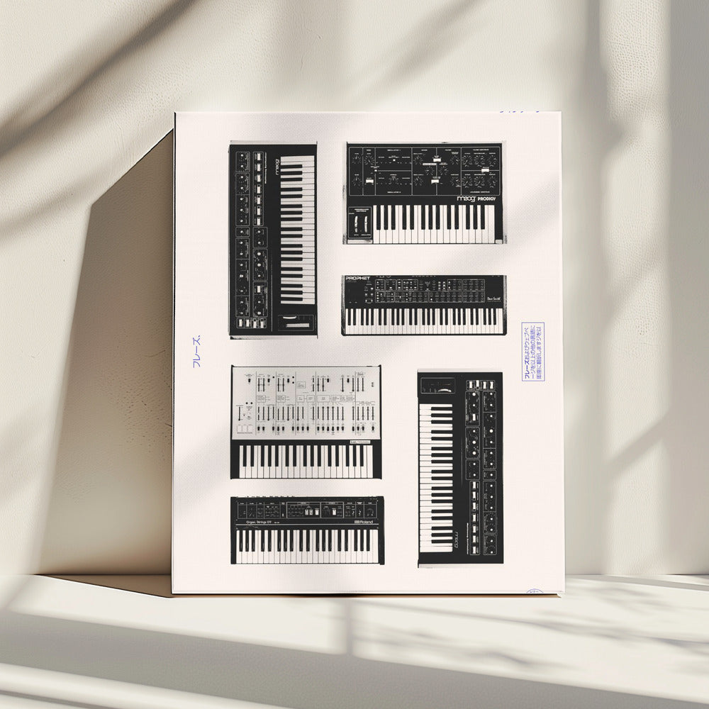Synthesizer | Leinwand