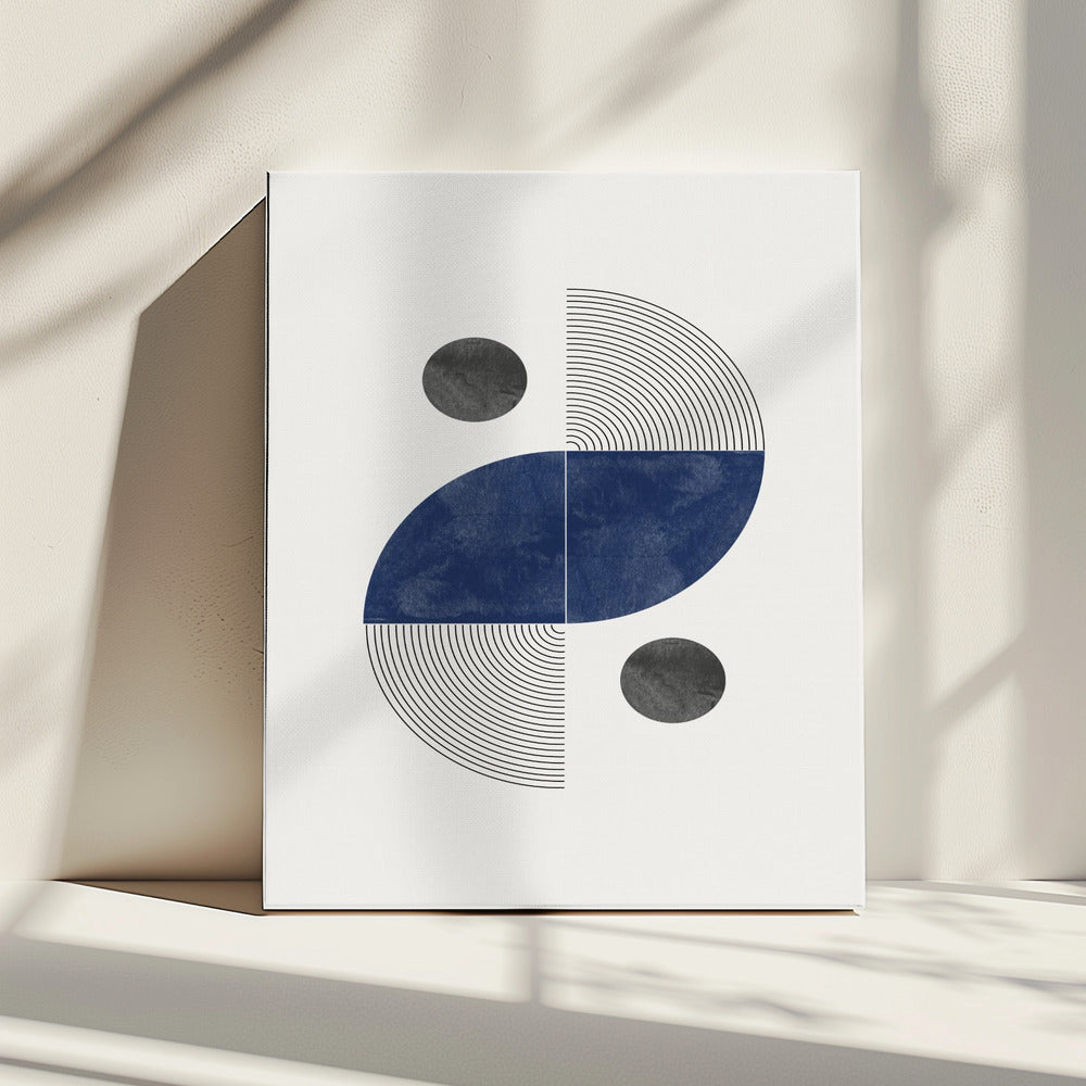 Symmetrische Echos | Leinwand