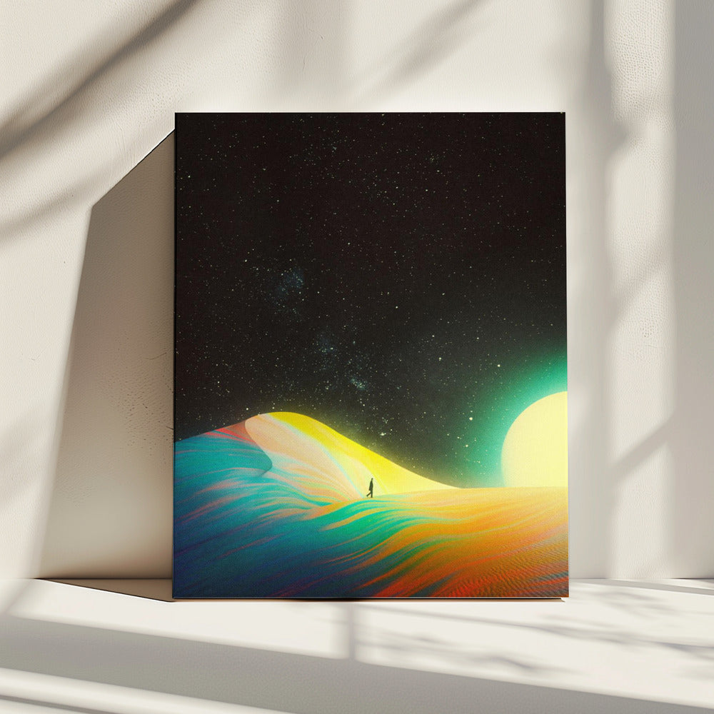 Die Quelle des Glücks | Leinwand