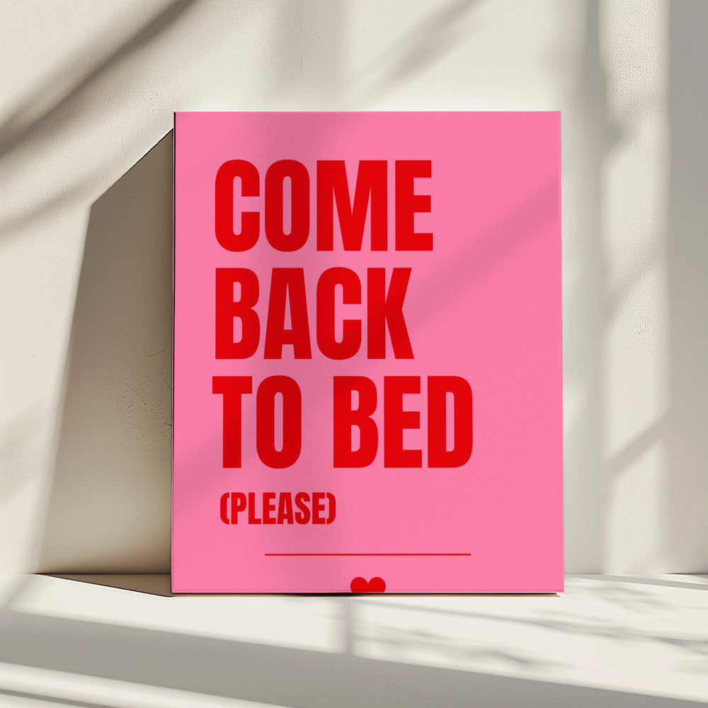 Bedtime Plea | Canvas