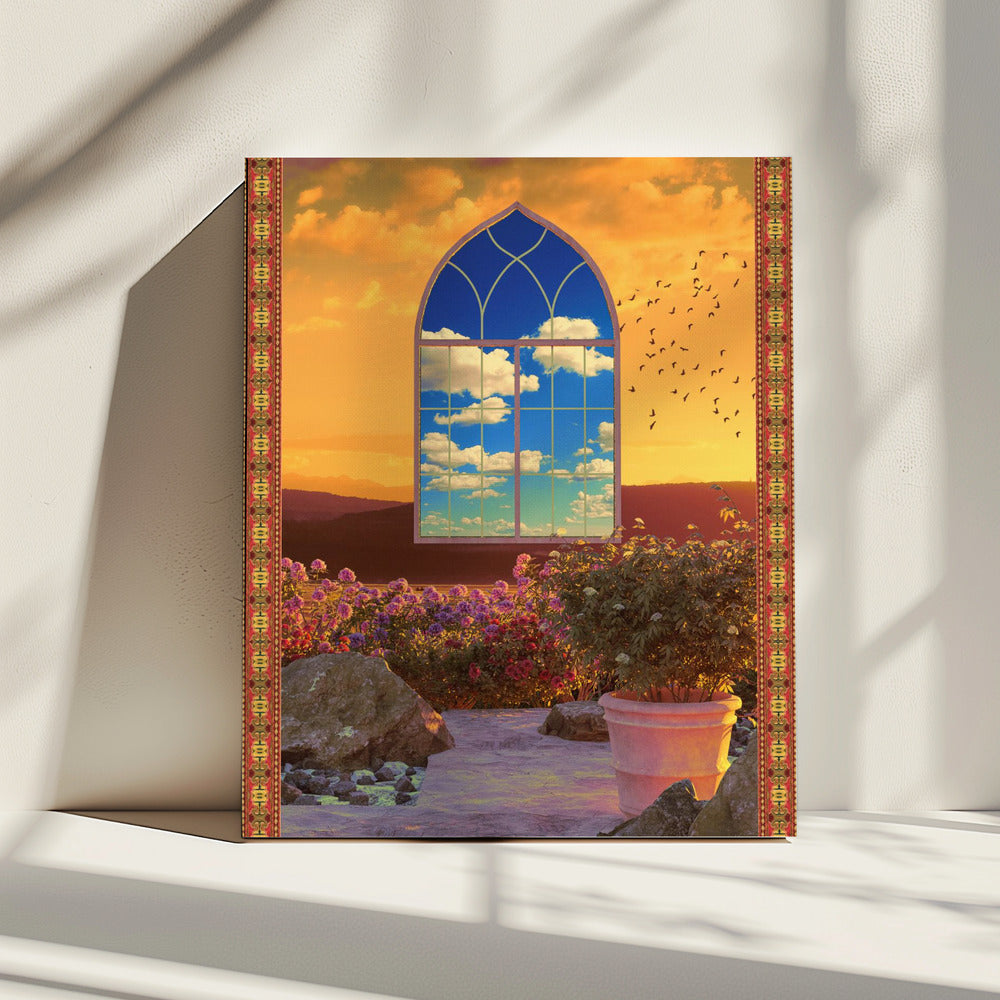 Schwebendes Fenster | Leinwand