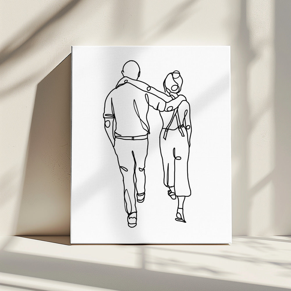 Walking With Friends | Canvas