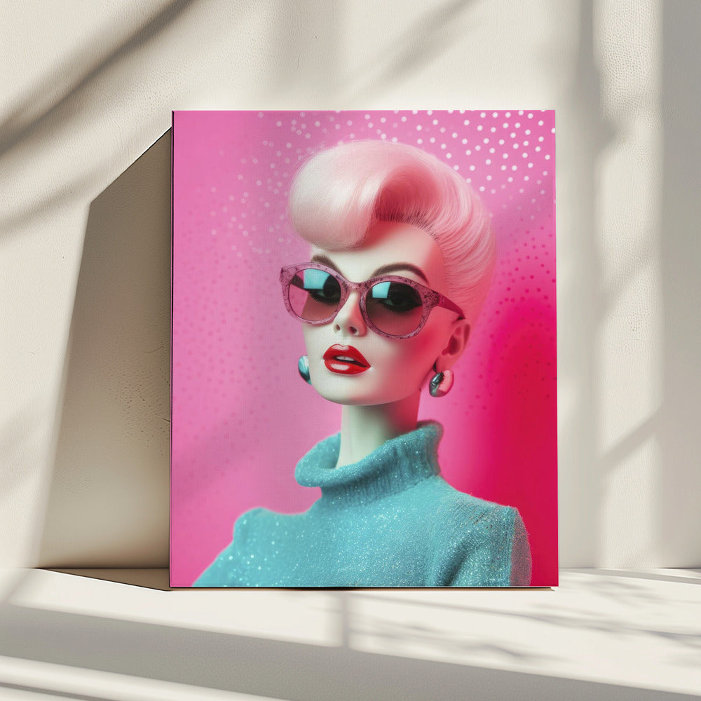 Retro Glamour Glanz | Leinwand