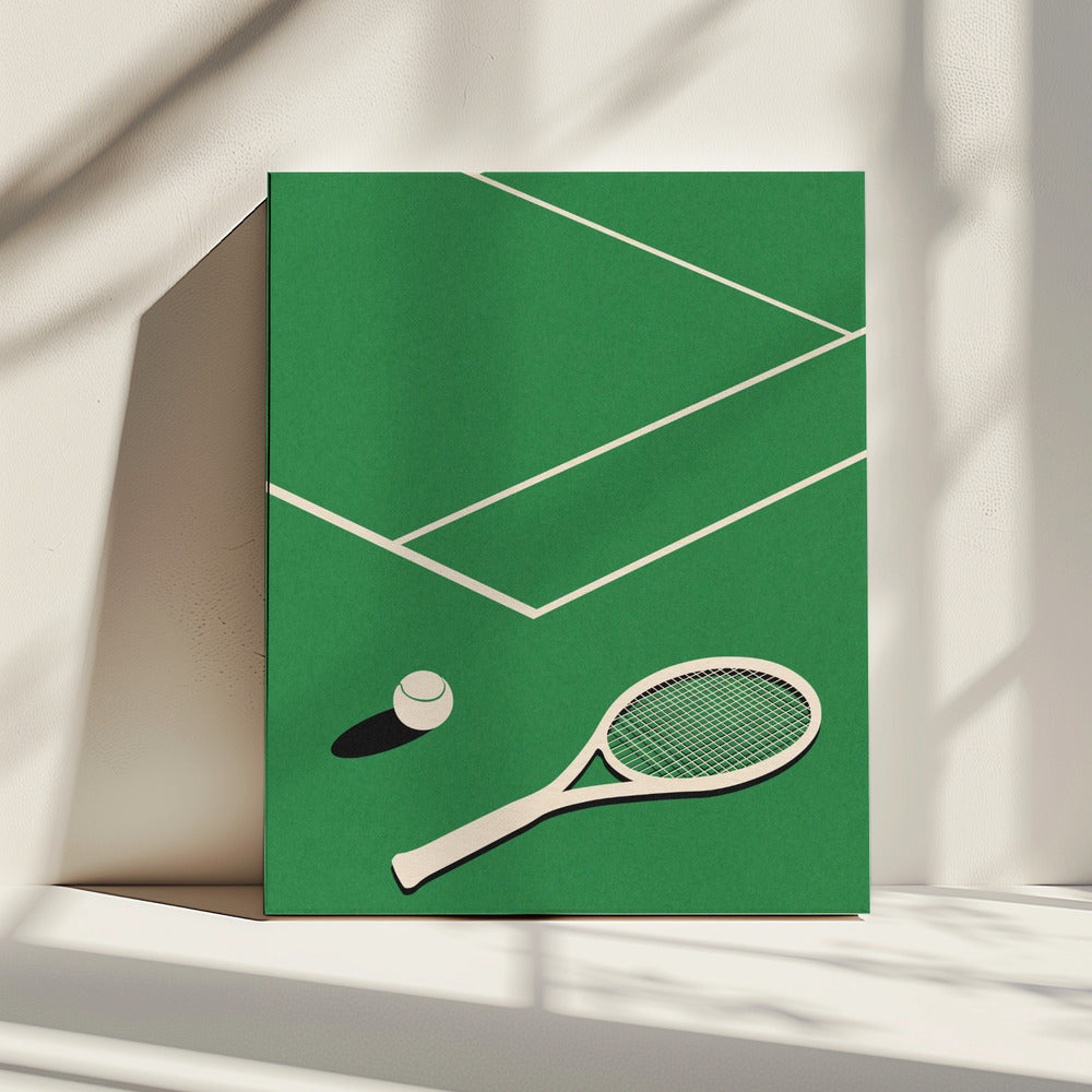 Rosi Feist Lawn Tennis Club | Leinwand
