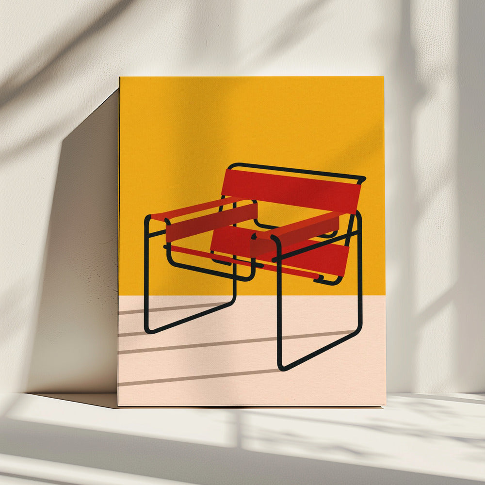 Wassily Stuhl Marcel Breuer | Leinwand