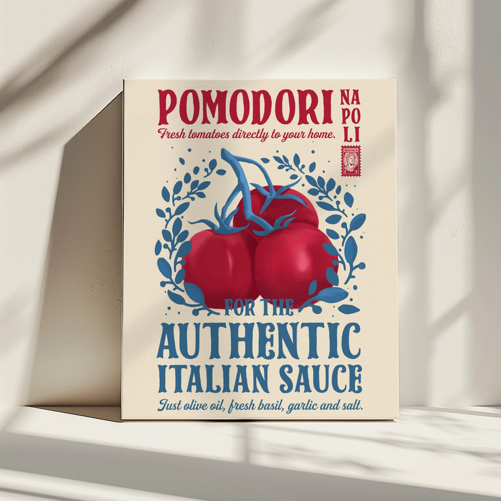 Pomodori Küchendruck | Leinwand