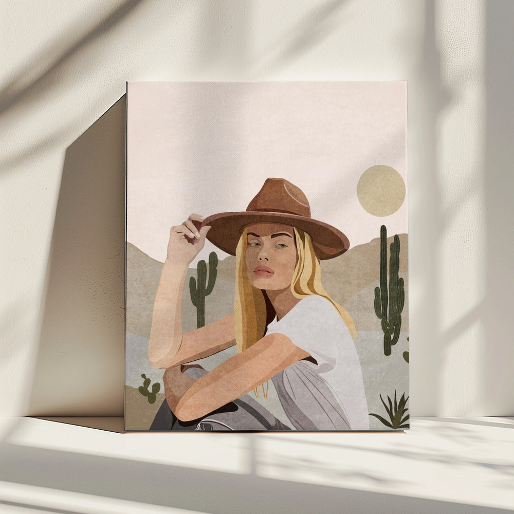 Cowgirl | Leinwand