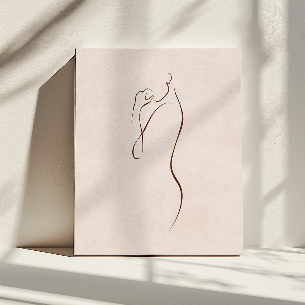 Elegante Silhouette | Leinwand