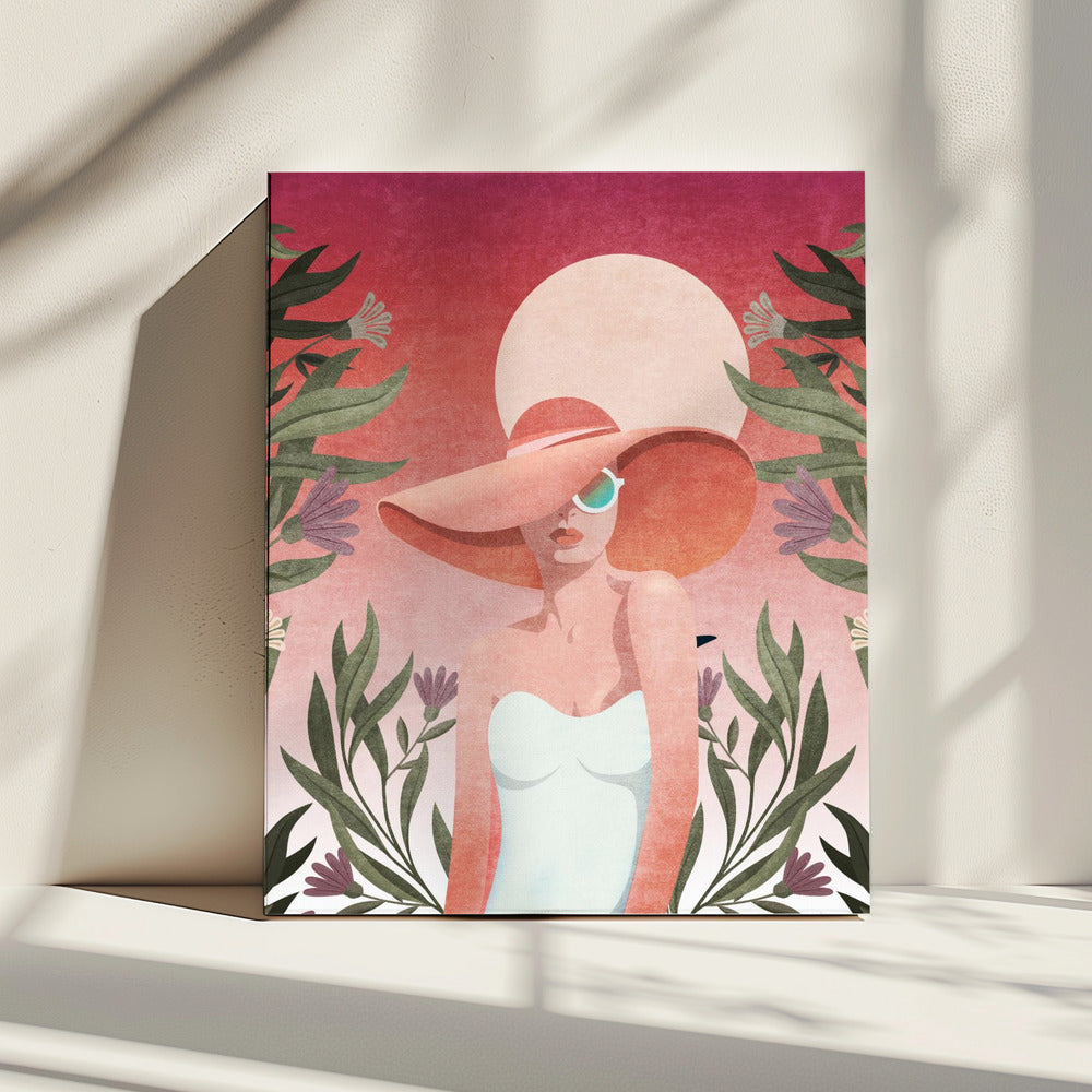 Sommerliche Eleganz | Leinwand