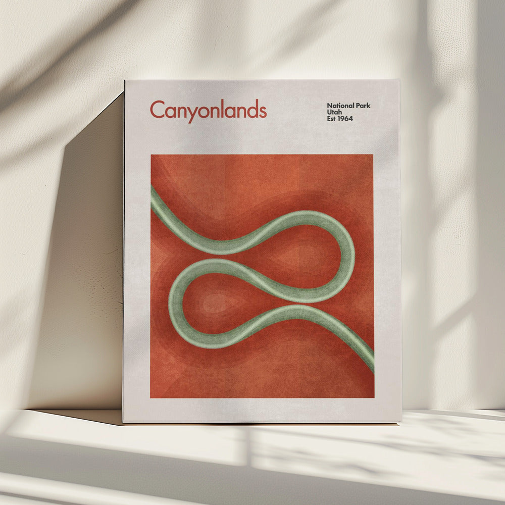 Serpentine Canyon | Leinwand