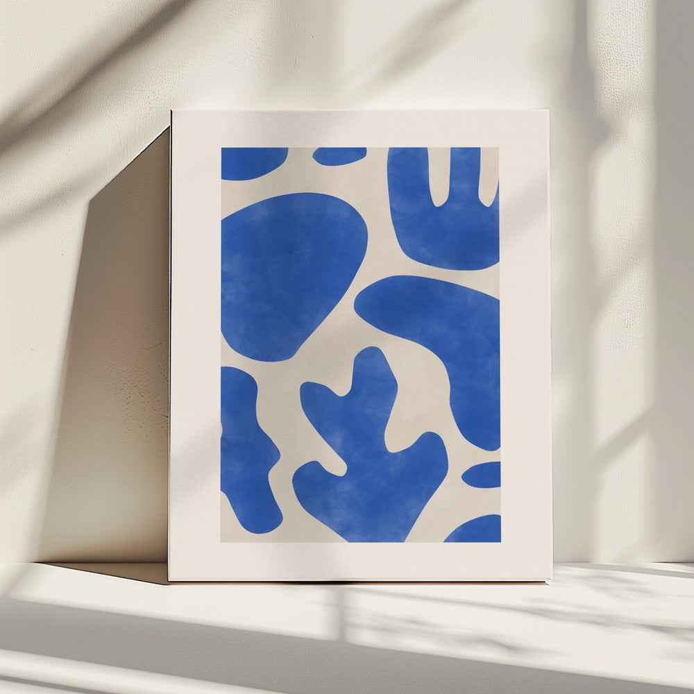 Blaue Abstraktionen | Leinwand