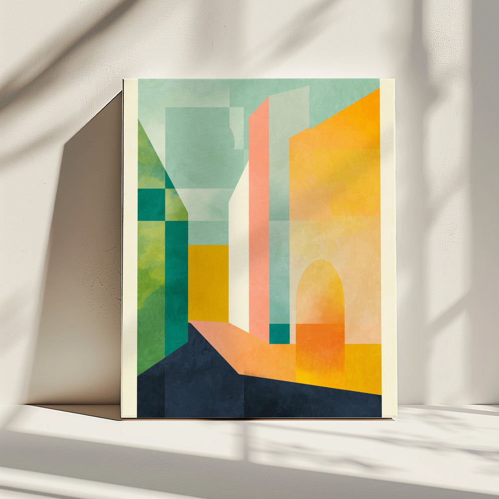 Spaces 3 Stadt | Leinwand