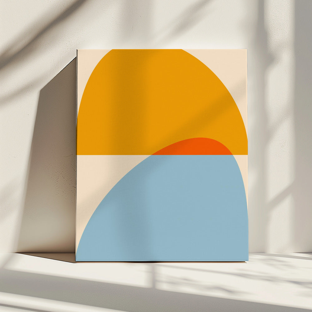 Pastell der Mitte des Jahrhunderts 18 | Leinwand