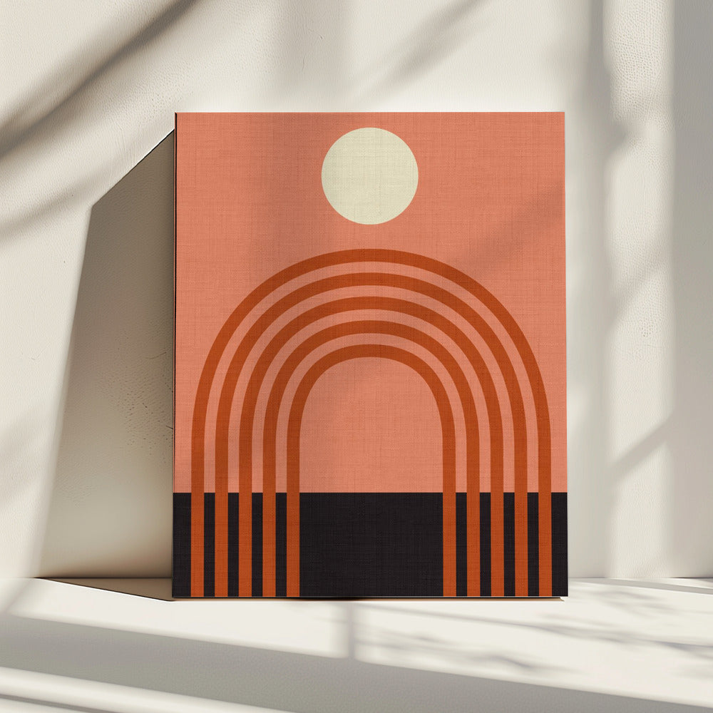 Geo Shapes Herbst 21 Arc | Leinwand