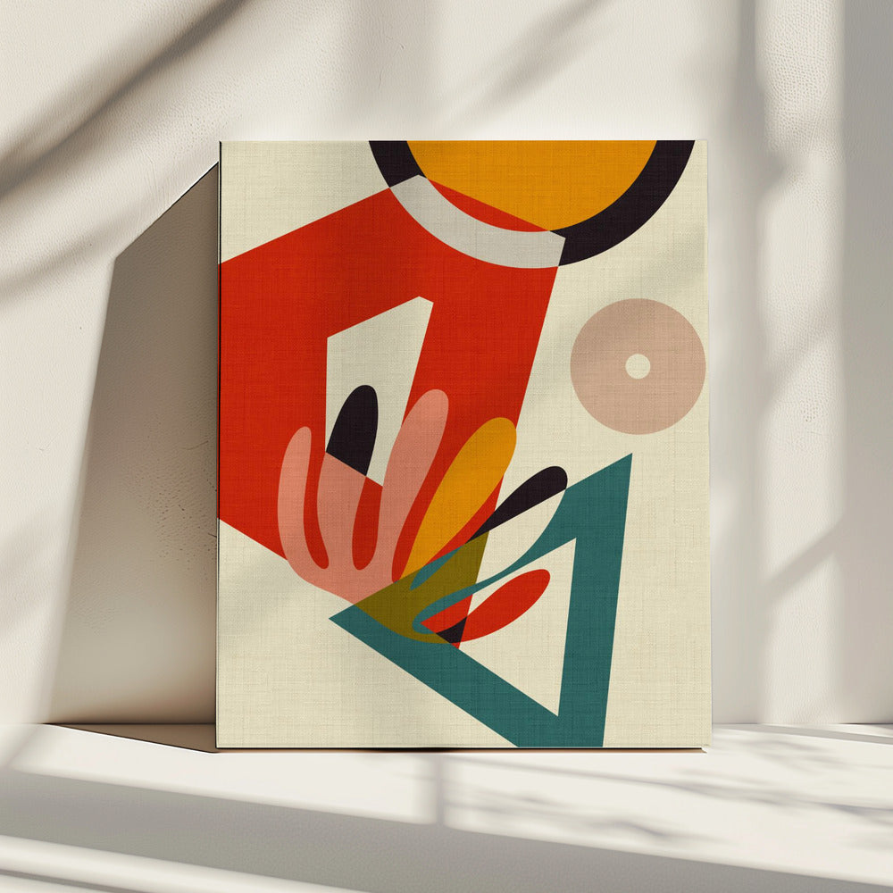 Mid Century Cirque 2 | Leinwand