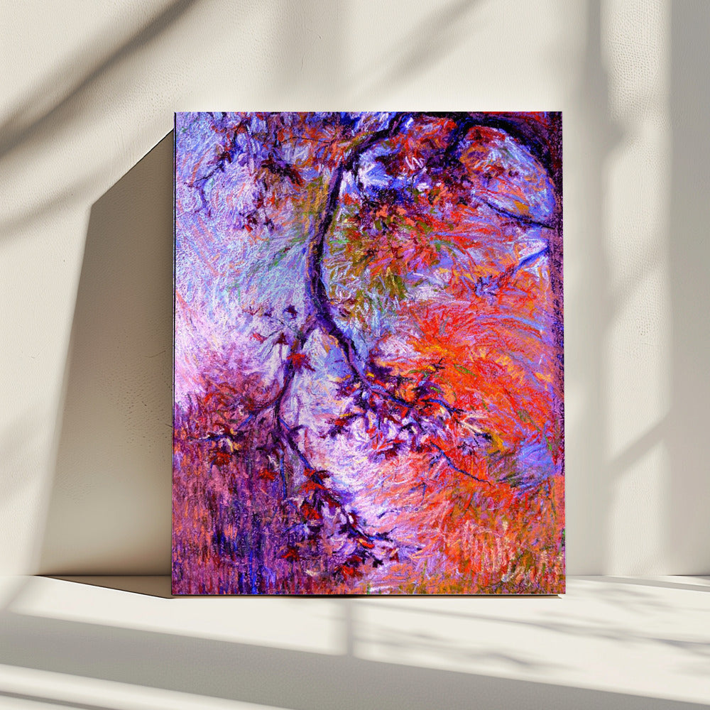 Herbstzweige lodern | Leinwand