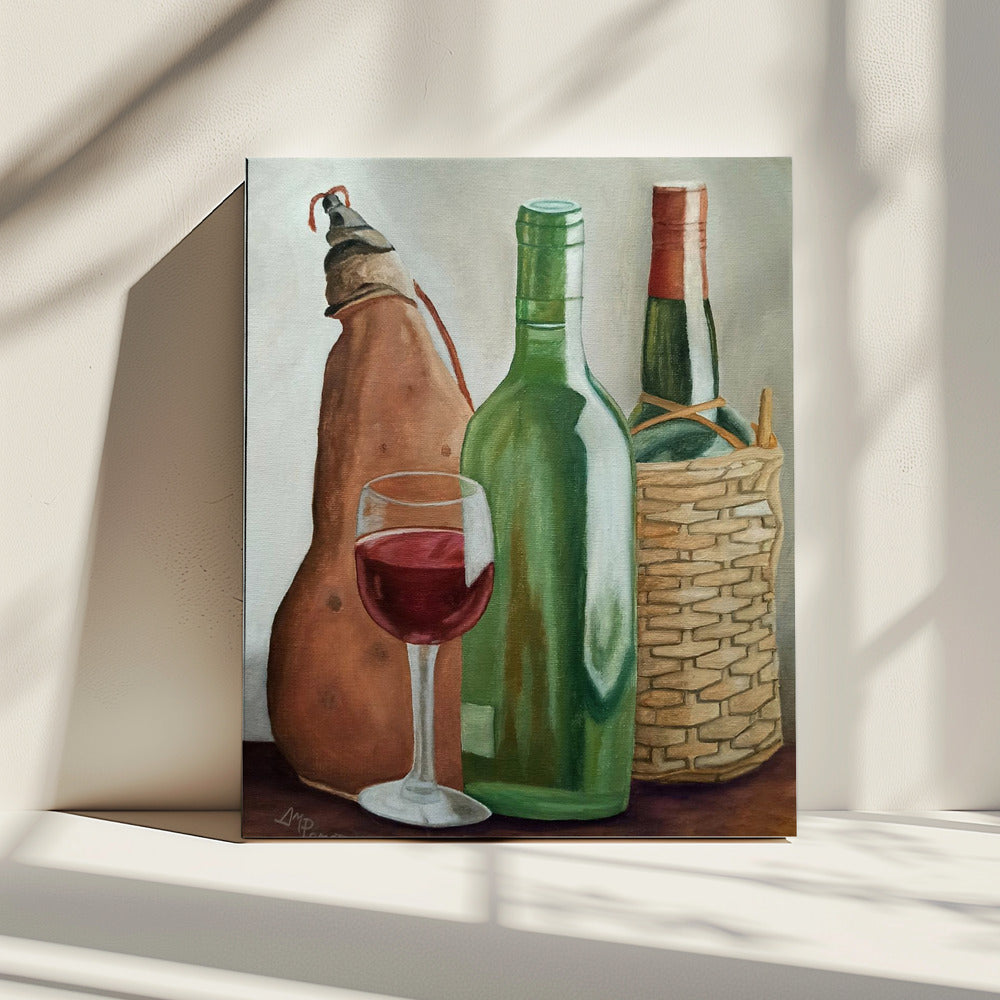 Im Weingut | Leinwand