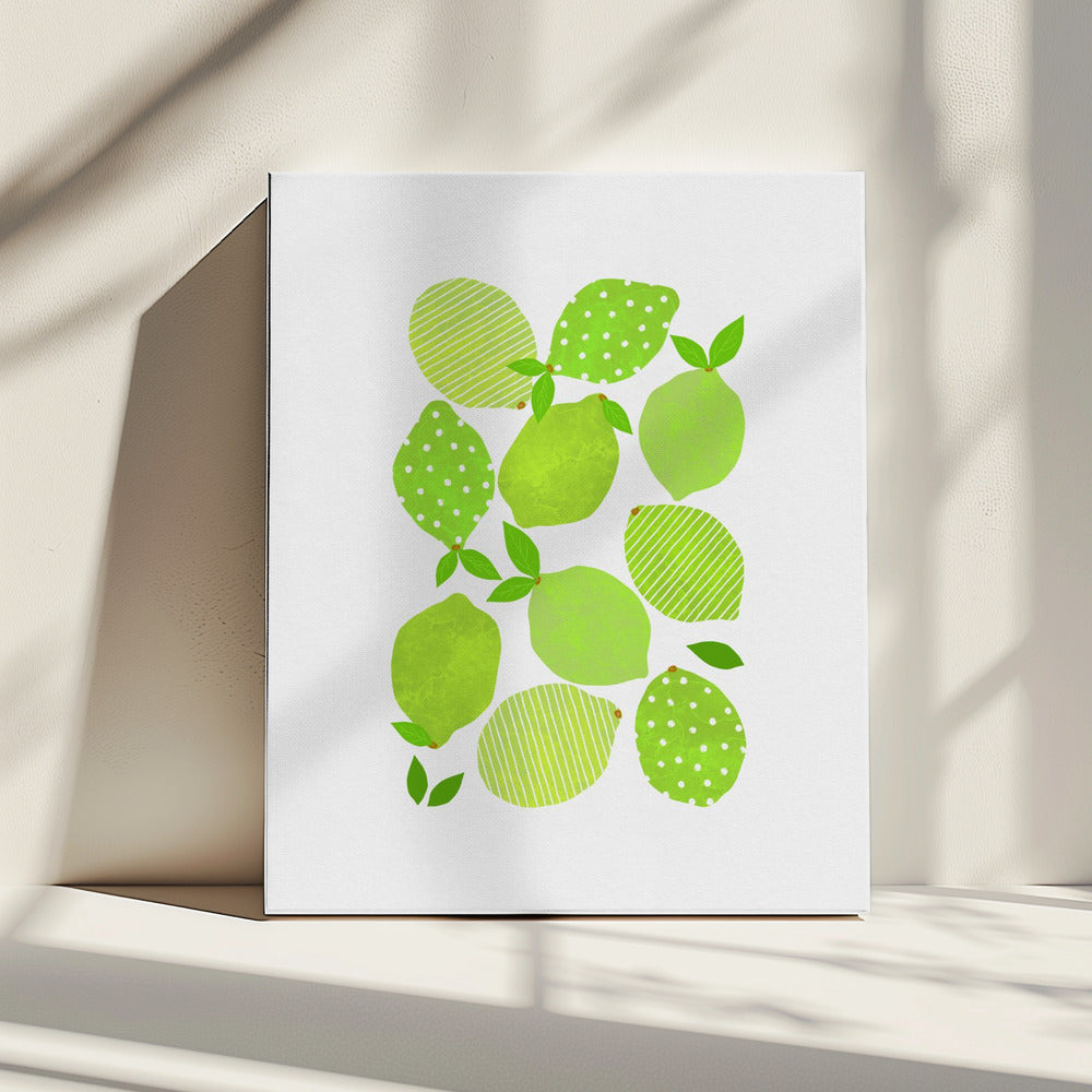 Limettenmenge | Leinwand