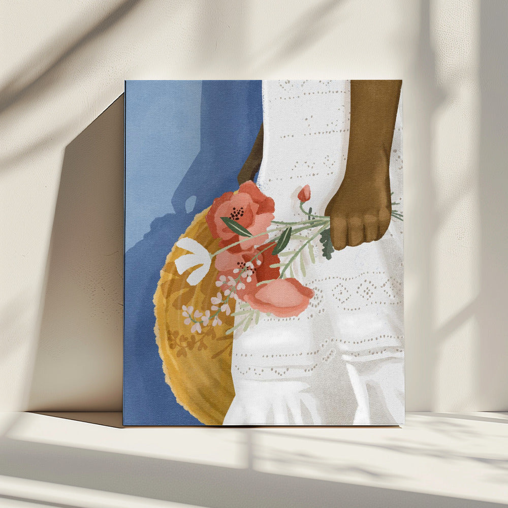 Gefühl von Blau | Leinwand
