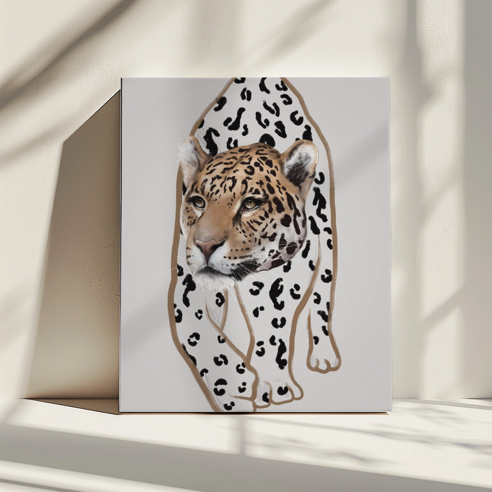 Il Leopardo Nr.I | Leinwand