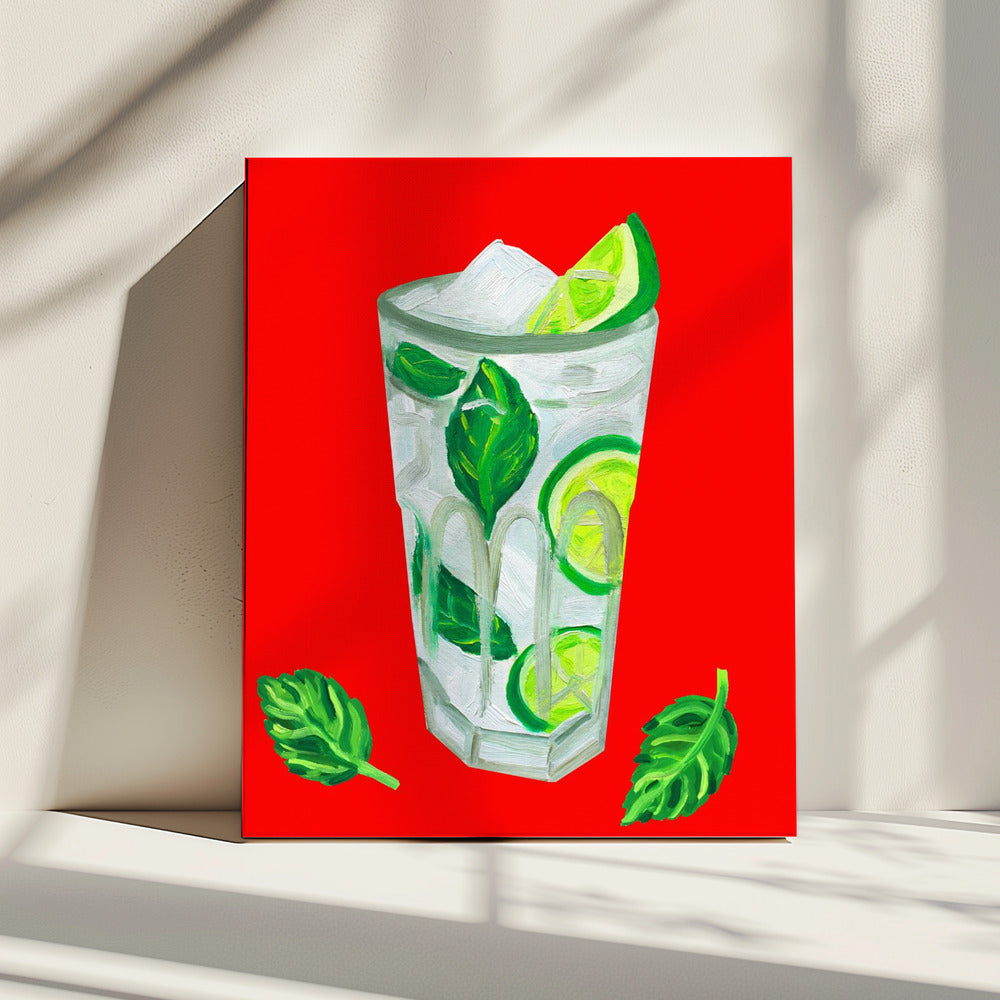 Mojito Extra Minze | Leinwand