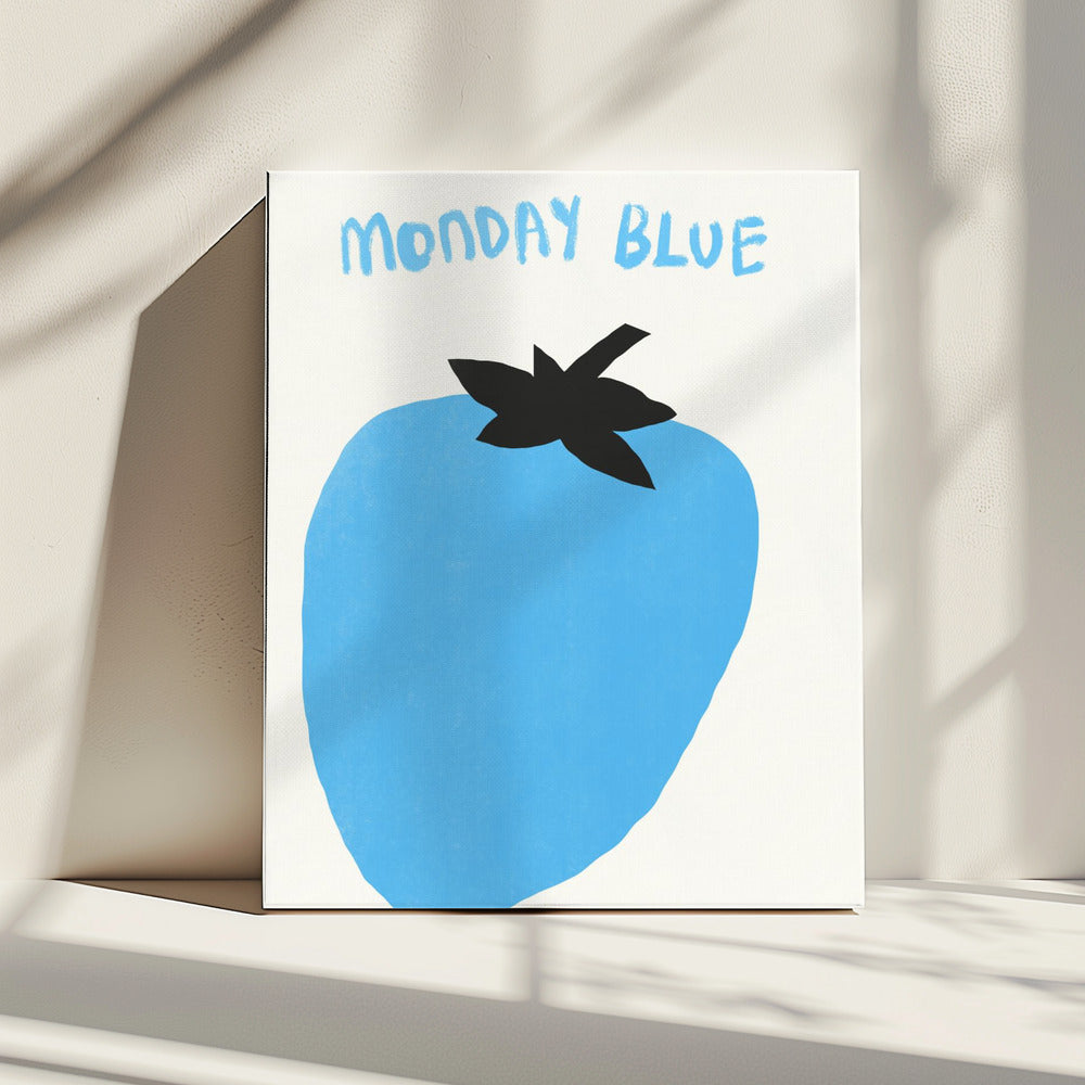Blaubeermontag | Leinwand
