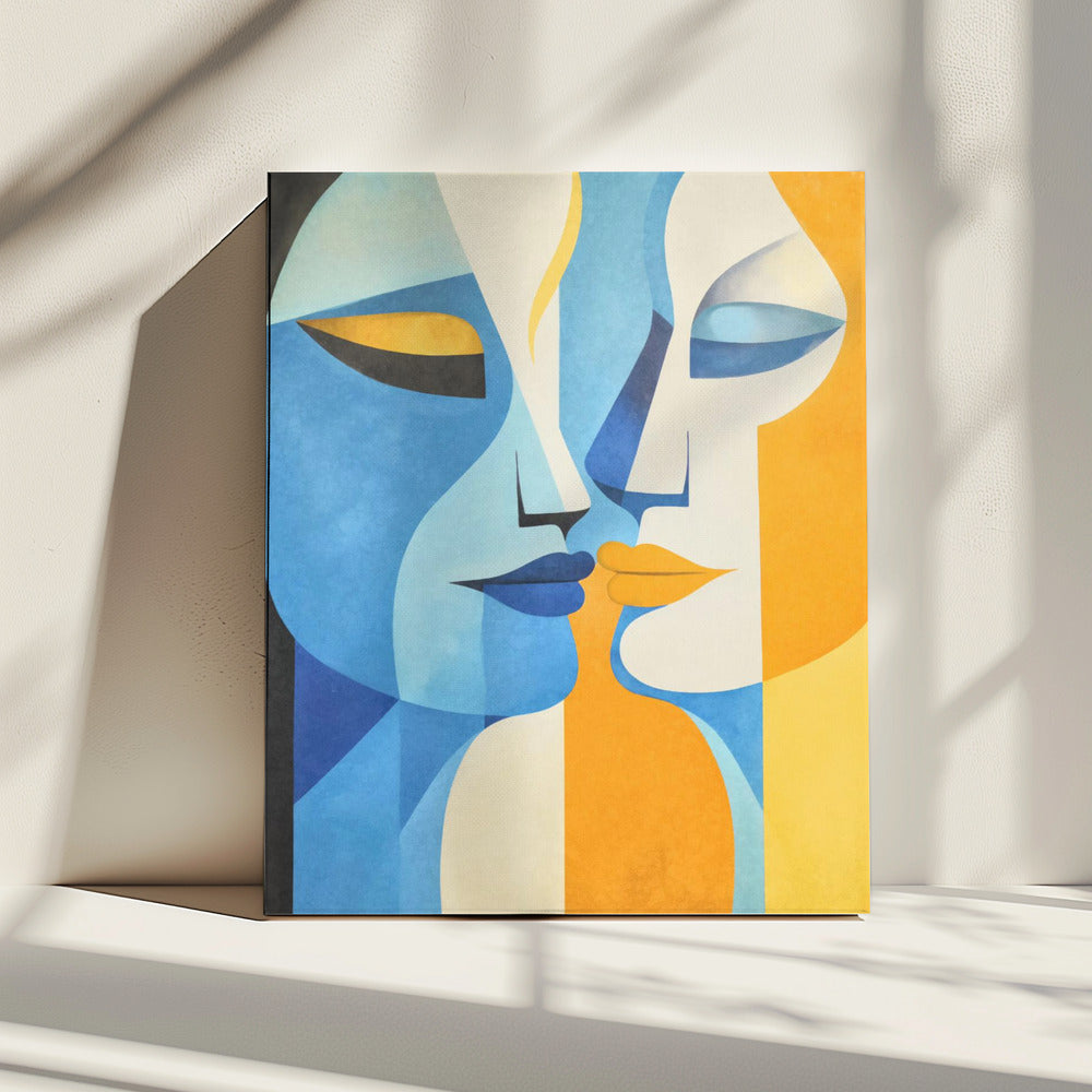 Sanfter Kuss | Leinwand