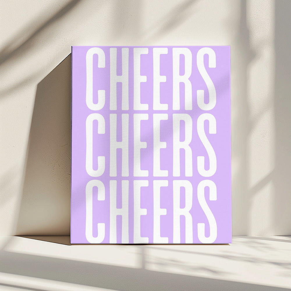 Triple Cheers Delight | Canvas