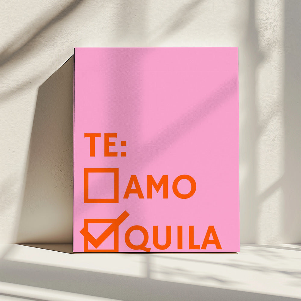 Tequila-Auswahl | Leinwand