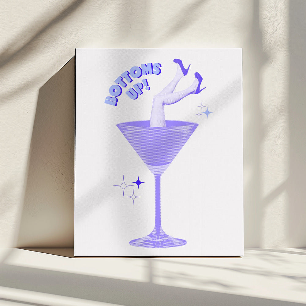 Cocktail Glam Dive | Leinwand