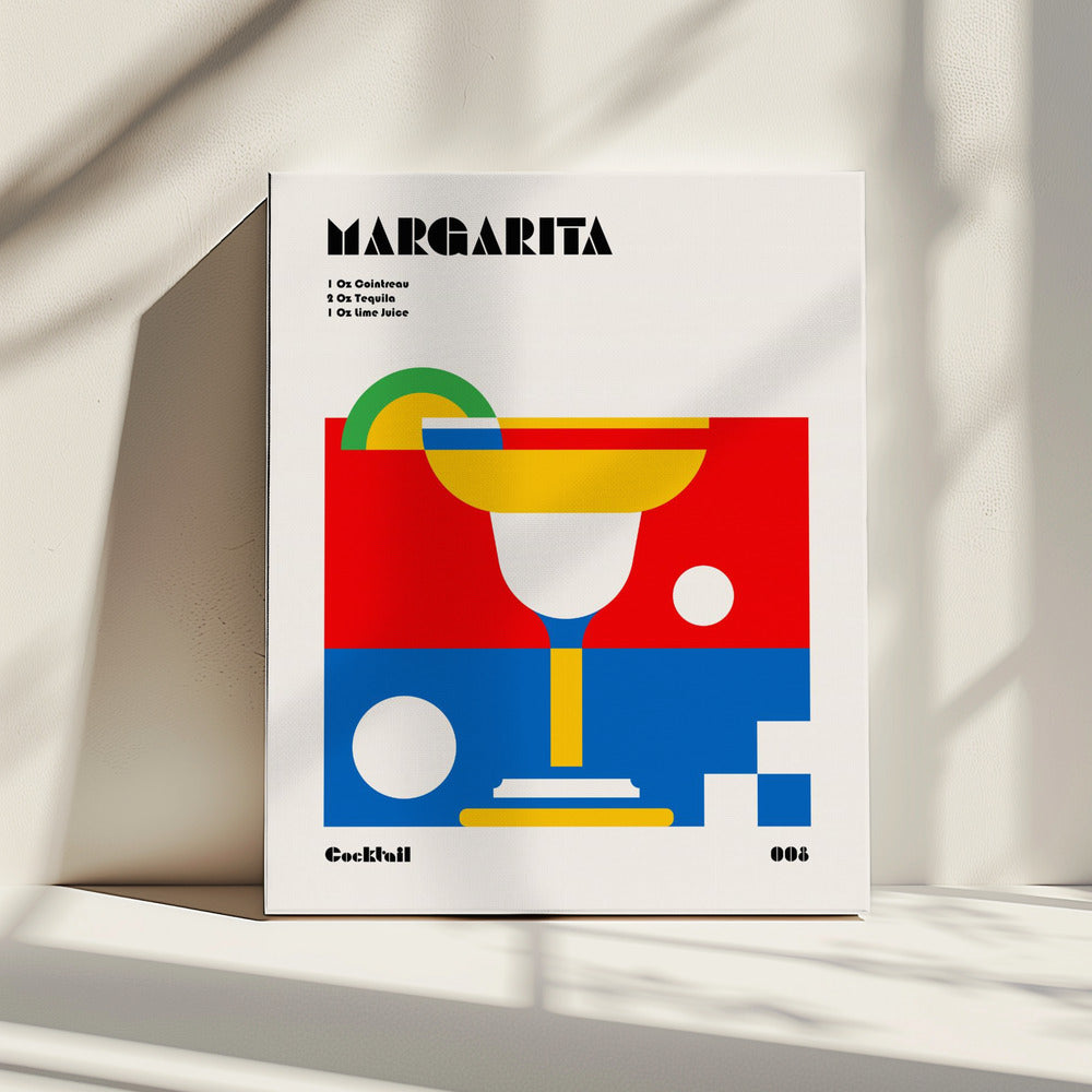 Margarita Bauhaus Cocktail | Leinwand